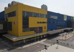 Glass Curtain Wall Pre Fab Steel Customized Supermarket Shopping Mall Furniture
