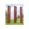 Buy cheap Outdoor Decoration Custom Corten Steel Logo, Custom Logo from wholesalers
