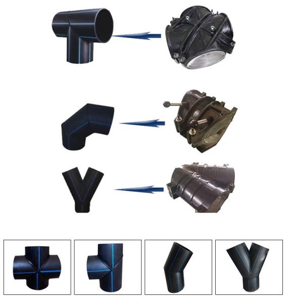 Buy cheap Workshop Fitting Welding Machine For Making Elbow Tee Cross Hdpe Pipe from wholesalers