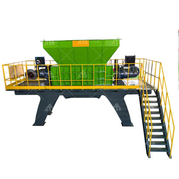 Buy cheap Double Shaft Waste Plastic Woven Bag Shredder Machine for Plastic Lumps from wholesalers
