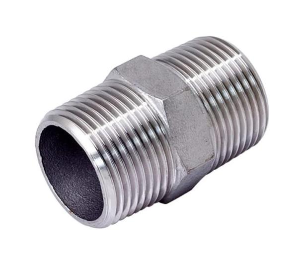 Buy cheap Forged 316 Stainless Steel Pipe Fitting 3/4" NPT Male X 3/4" NPT Male from wholesalers