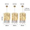 Buy cheap Small Round Gold k9 Crystal Modern Led Chandelier for Living Room Hallyway Chandelier(WH-CY-176) from wholesalers