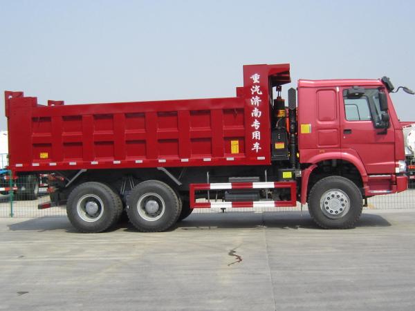 Buy cheap 25 Tons ZZ3257N3647B 10 Wheeler Euro 2 SINOTRUK Tipper Truck from wholesalers