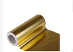 Customized Metalized BOPP Film Glitter Gold Aluminum Foil Laminated Polyester