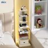 Buy cheap Metal Book Storage Shelf Study Living Room Bookcase Modern Wall Book Shelf from wholesalers