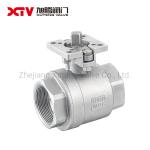 2PC Full Bore Female Threaded Ball Valve for Industrial Purposes Initial Payment