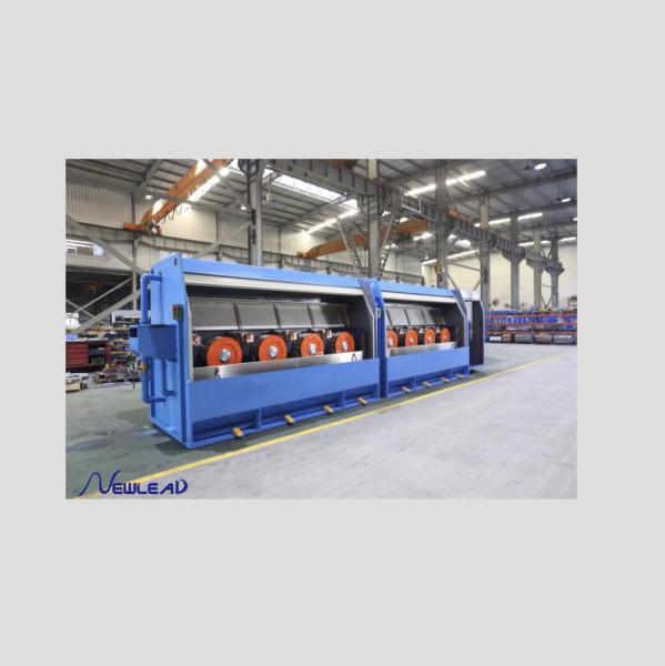 Buy cheap Double Spooler Annealing Copper 700kw Rod Breakdown Machine from wholesalers