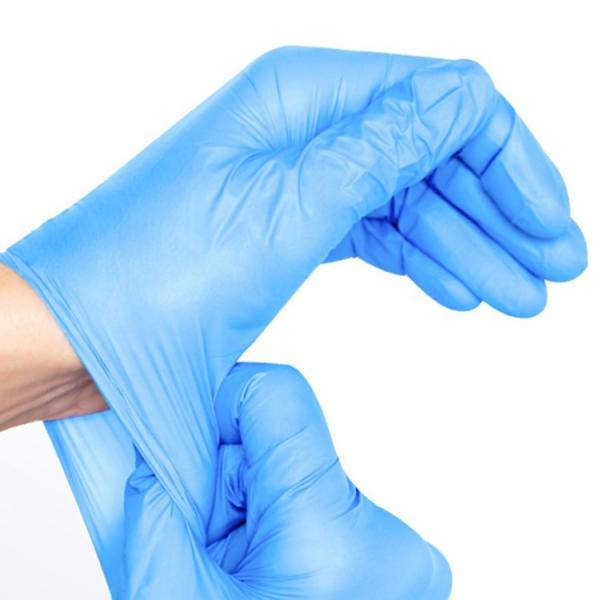 Buy cheap OEM Chemical Resistant Disposable Nitrile Gloves S-XL 100glove/Box from wholesalers