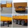 Buy cheap Sidewall Open 3axle Semi Trailer for Bulk Cargo Transport and 50/60ton Capacity from wholesalers
