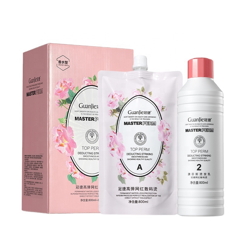 Effortlessly Style Your Hair with Our Leave-On Perm Lotion and Digital Perm Machine