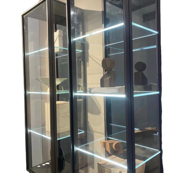 Buy cheap Modern Surface Mounted Single Glass Shelf Cabinet Lighting Warm White Led Glass Shelf Light from wholesalers