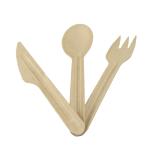 16cm Bagasse Biodegradable Disposable Utensils For Party Factory Wholesale