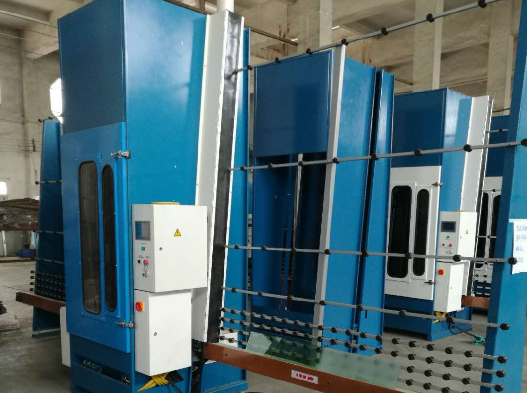 Glass Flat Edger &amp; Pencil Beveling Washing Notching Drilling Engraving Sand Blasting Breaking Sandblasting Machine