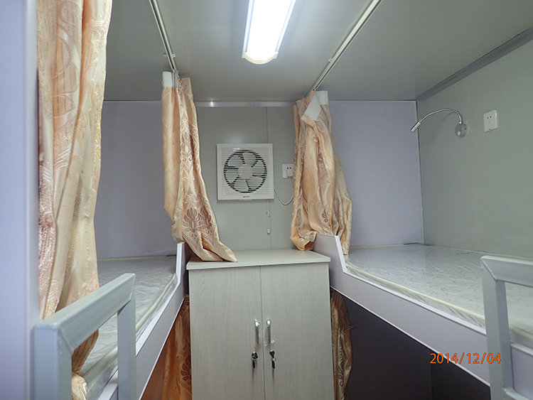 20GP Single Residential Prefabricated Container House for Permanent or Temporary Residences