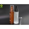 Buy cheap 20ml 30ml Clear Frosted Cosmetic Glass Bottle Lotion Oil Foundation With Pump from wholesalers