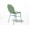 Buy cheap Kelly C Basic Fiberglass Dining Chair With High Backrest And Metal Base from wholesalers