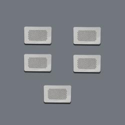 China Stainless Steel Etched Metal Speaker Grills For Mobile Phones 0.1mm Thickness for sale