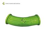 Double Layer Concrete Pump Pipe Elbow 125*R275B-90 degree Zoomlion