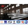Buy cheap 40ft Galvanized Light Pole A123 Standard Steel Transmission Poles from wholesalers