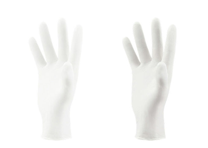 Textured Nitrile Rubber Gloves Good Sensitivity Disposable Nitrile Gloves