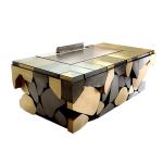 Buy cheap Rectangle Customized Hibachi Grill Table Exhaust Ventilation System from wholesalers