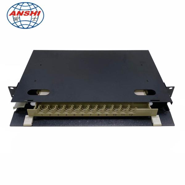 Buy cheap Rack Mount ODF Fiber Optic Patch Panel For Telecommunications from wholesalers