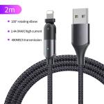 540 Degree Rotating QC4.0 Magnetic Charger Cable 5V2.4A