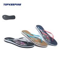 Buy cheap Custom Logo Female EVA Stylish Flip Flop Printing Pattern product