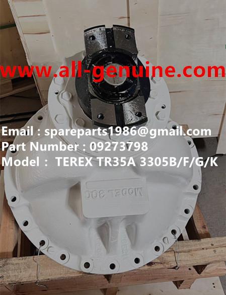 09273798 DIFFERENTIAL ASSY TEREX DUMP TRUCK TR35 TR50 TR60 TR100 3305B 3305F
