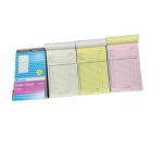 Factory supplier Customized 3 parts carbonless paper sales order book for