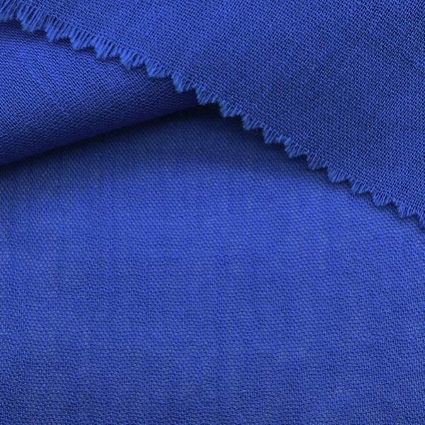 Buy cheap Breathable Heavy Crepe 81gsm Functional Fabrics Linen Cotton Royal 49/50inch Width from wholesalers