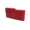 Buy cheap Leatherette Wrapped Coin Storage Case War Medal Presentation Boxes 70*80*40MM from wholesalers