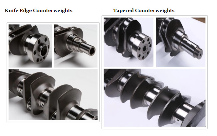 Forged Steel Die Forging Crankshaft Bearing 21R 22R 13411-38010 Nitriding Heat Treatment