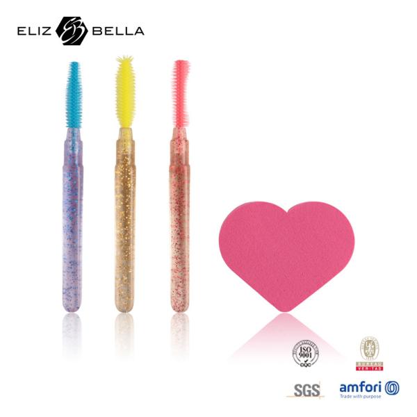 Buy cheap OEM Disposable Silicone Mascara Wands Crystal Handle Silicone Eyelash Brush from wholesalers