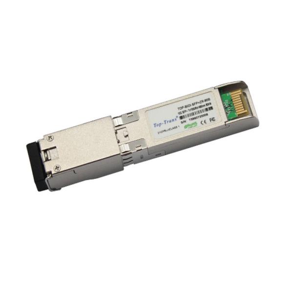 Buy cheap 1490nm 1550nm 10G SFP Module 80Km 3.3V SFP BIDI Transceiver from wholesalers