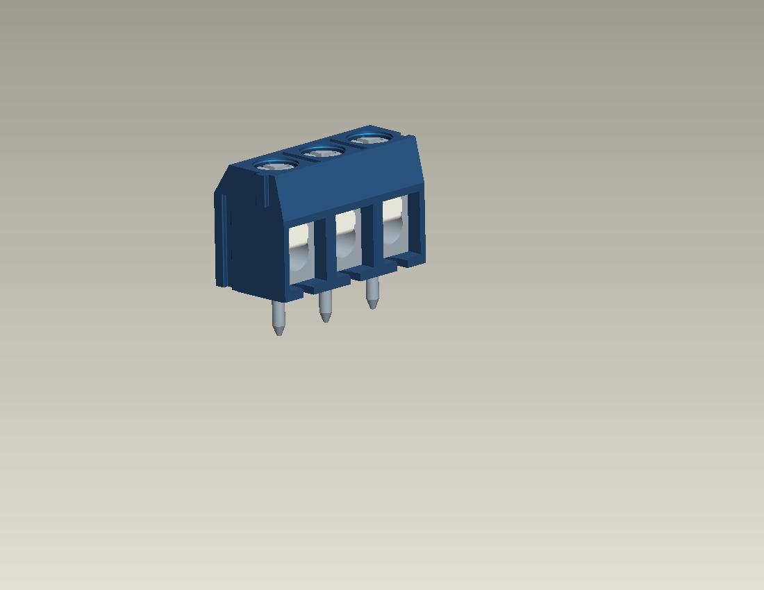 TC Terminal Block With Spring And Screw TC 5.08 Good Toughness And No Crack pcb terminal blocks