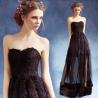 Buy cheap Black Off The Shoulder Backless Elegant Evening Dresses TSJY060 from wholesalers