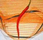 SGS Certified Tubular PE Knitted Raschel Mesh Sacks for Potato Transport and