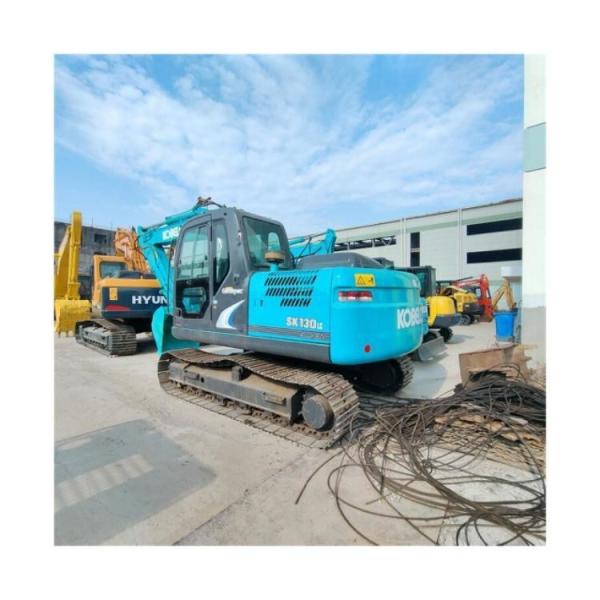 Japan Made 74KW Used Kobelco SK130 SK130-8 Crawler Excavator Original Hydraulic