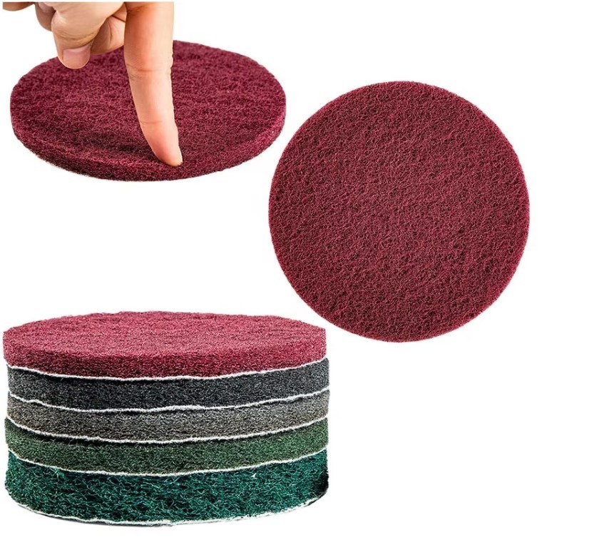 Buffing pad sponge disc Deburring Polishing Rust removal and cleaning Customizable