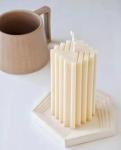 Custom Shape Craft Candle Cylinder Stick Candle Scented Pillar Creative Candles