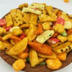 OU KOSHER 12 Months Shelf Life Fried Rice Crackers in Bag Packaging