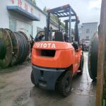 Secondhand FD50 Toyota Diesel Forklift Dealer 5 Ton