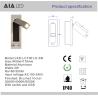 Buy cheap IP20 indoor led bedside wall light & Interior led reading wall light & led headboard wall light from wholesalers