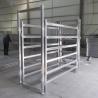 Buy cheap 42*115mm*1.6mm Cattle Cow Crush Fence Fully Welded Post Brackets from wholesalers