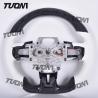 Buy cheap Custom Spoke Flat Bottom Leather Carbon Fiber Steering Wheel for Ford Mustang from wholesalers