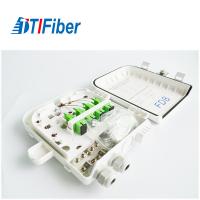 Buy cheap FTTH IP65 8 Ports Wall Mount Fibre Distribution Box 1x8 Steel Tube Mini Case product