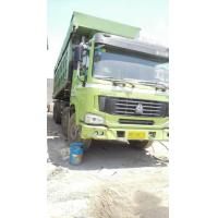 Buy cheap 4x8 Drive Wheel Second Hand Dump Truck Howo Green Color Big Bucket Working product