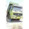 Buy cheap 4x8 Drive Wheel Second Hand Dump Truck Howo Green Color Big Bucket Working Trucks from wholesalers