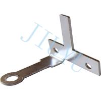 Buy cheap Custom Contact , Connector Steel Q235 Stamping Terminal , Brass Stamping Part Ni product